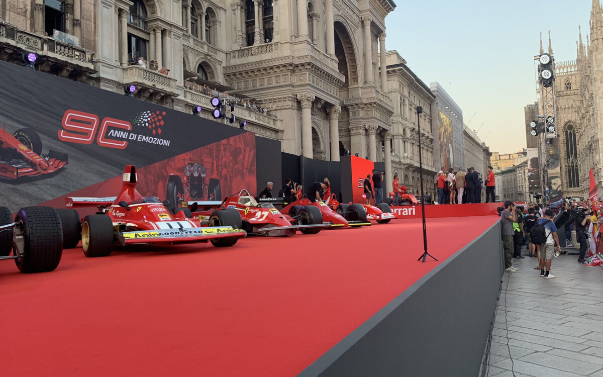 Anniversario Scuderia Ferrari a Milano