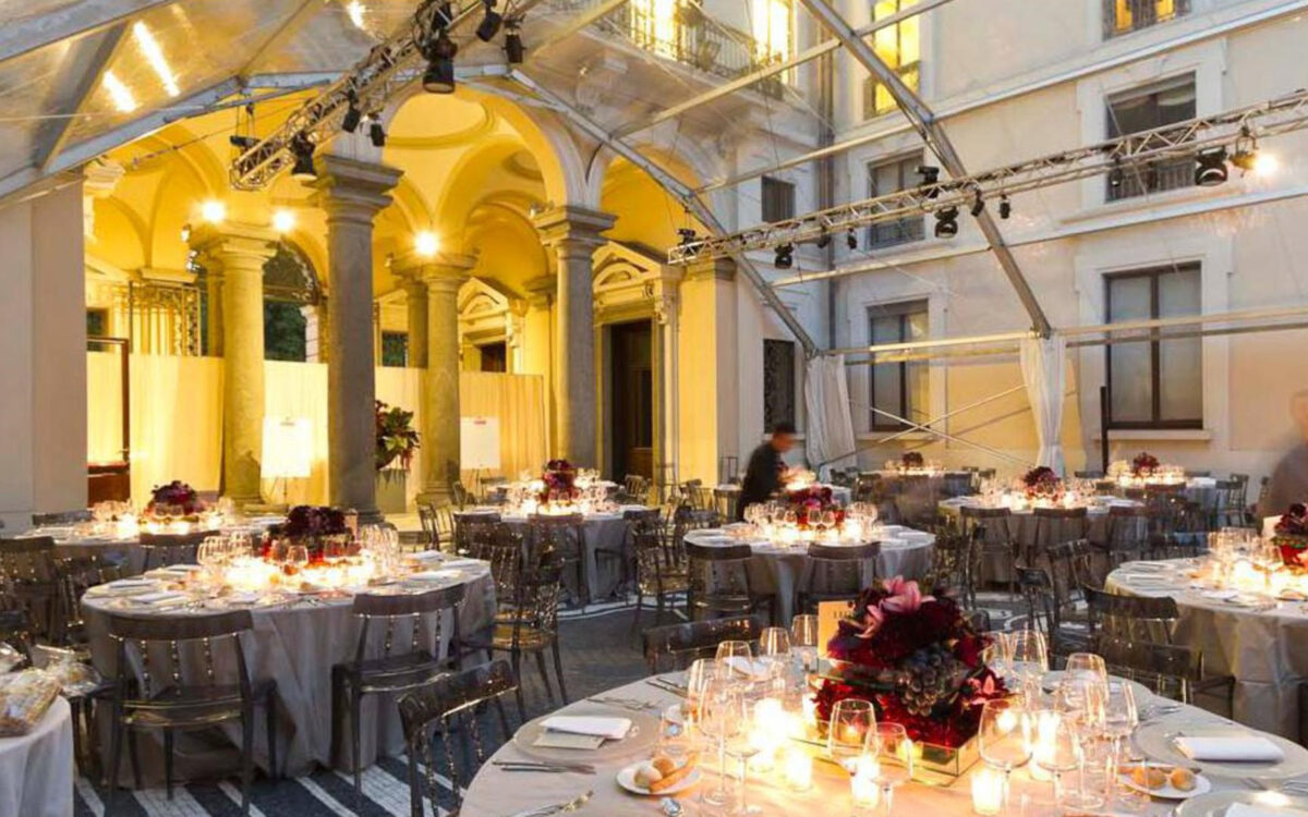 Cena di gala presso Palazzo Bocconi