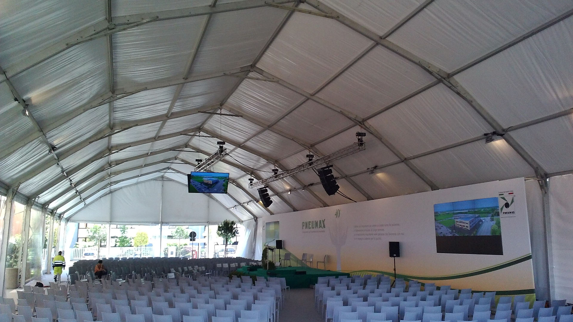 Allestimento convention Pneumax