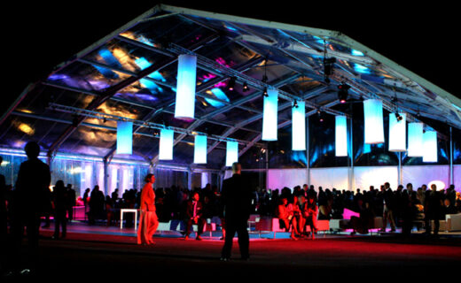 Illuminazione evento privato Admiral a Genova