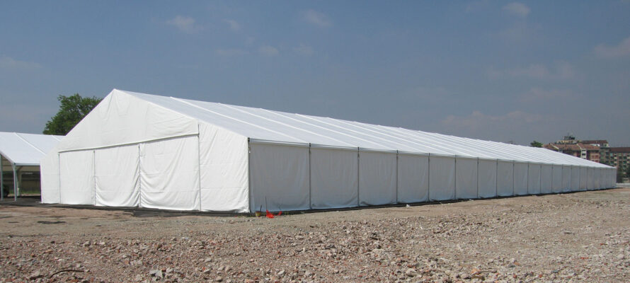 Tendostrutture ad uso industriale