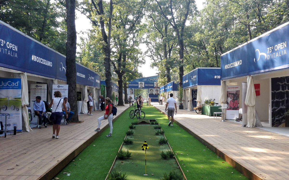 Villaggio commerciale Open Golf Italia 2016 - Monza