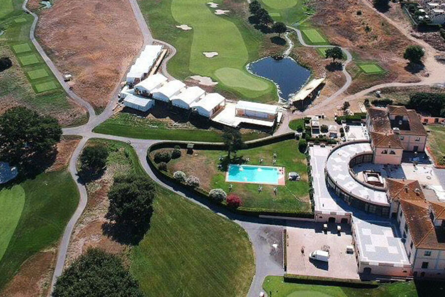 Tensotend has set up the 78th edition of the Italian Golf Open in Rome